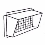 Accesorios de chapa para cajas de ventilación