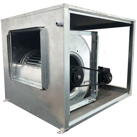 Cajas de ventilación a transmisión por poleas MIX-T